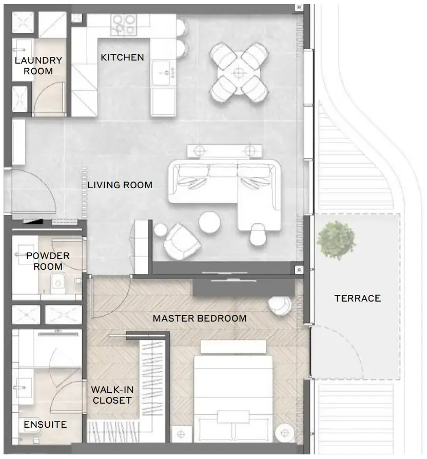 IQUNA Properties Avida Residences floor plan