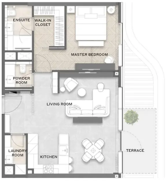 IQUNA Properties Avida Residences floor plan