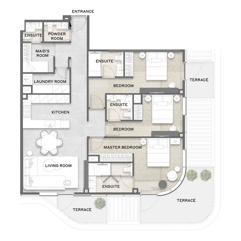 IQUNA Properties Avida Residences floor plan