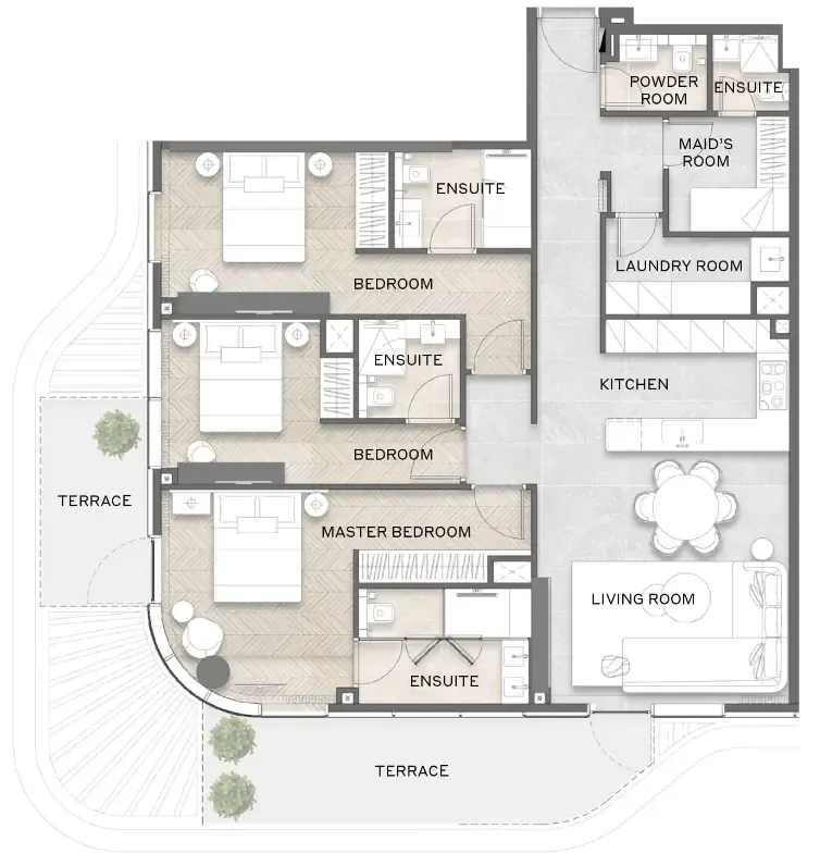 IQUNA Properties Avida Residences floor plan
