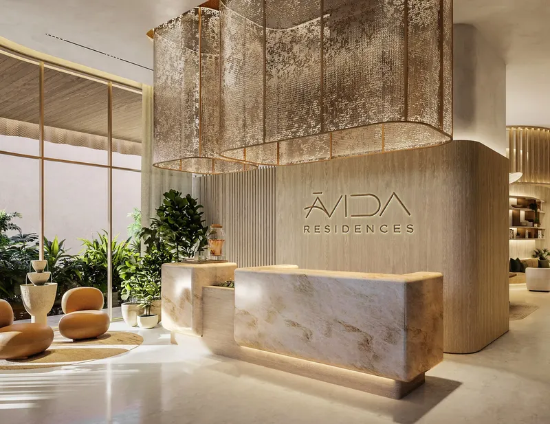 Lobby at Avida Residences in Dubai Islands Dubai