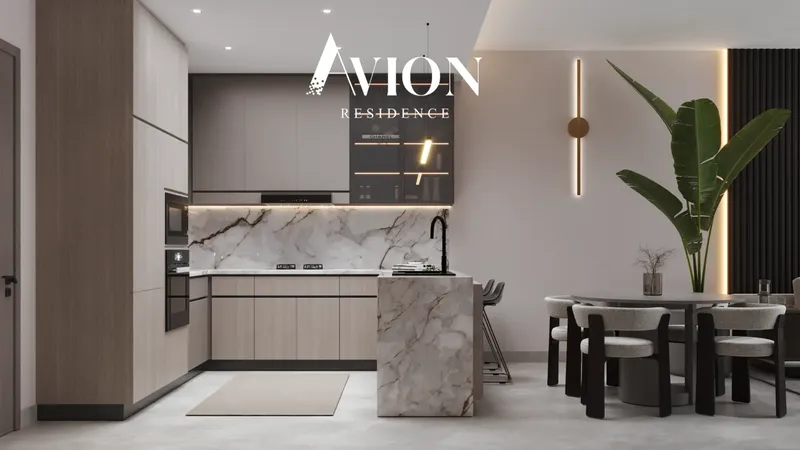 Interior at Avion Residence in Dubai