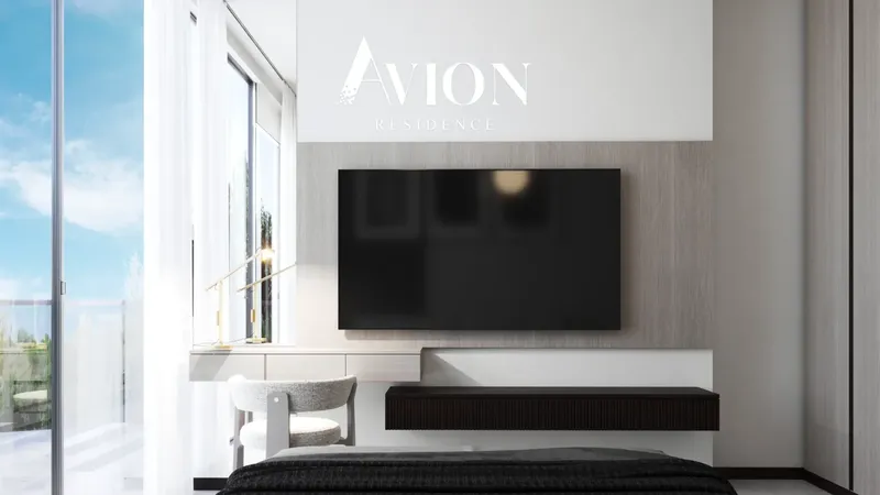 Interior at Avion Residence in Dubai