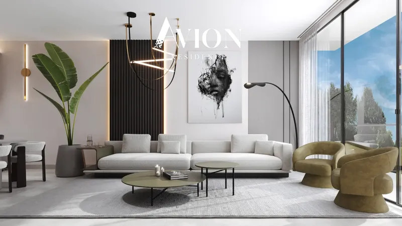 Interior at Avion Residence in Dubai