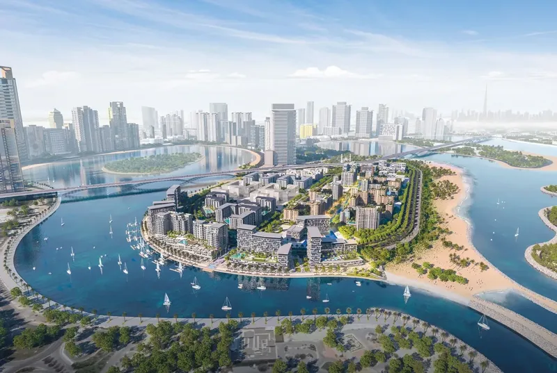 Exterior at Aysha Residences 1 and 2 in Maryam Island Sharjah