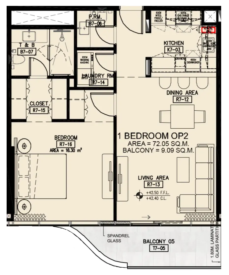 Azha Properties Azha Millennium Residences floor plan