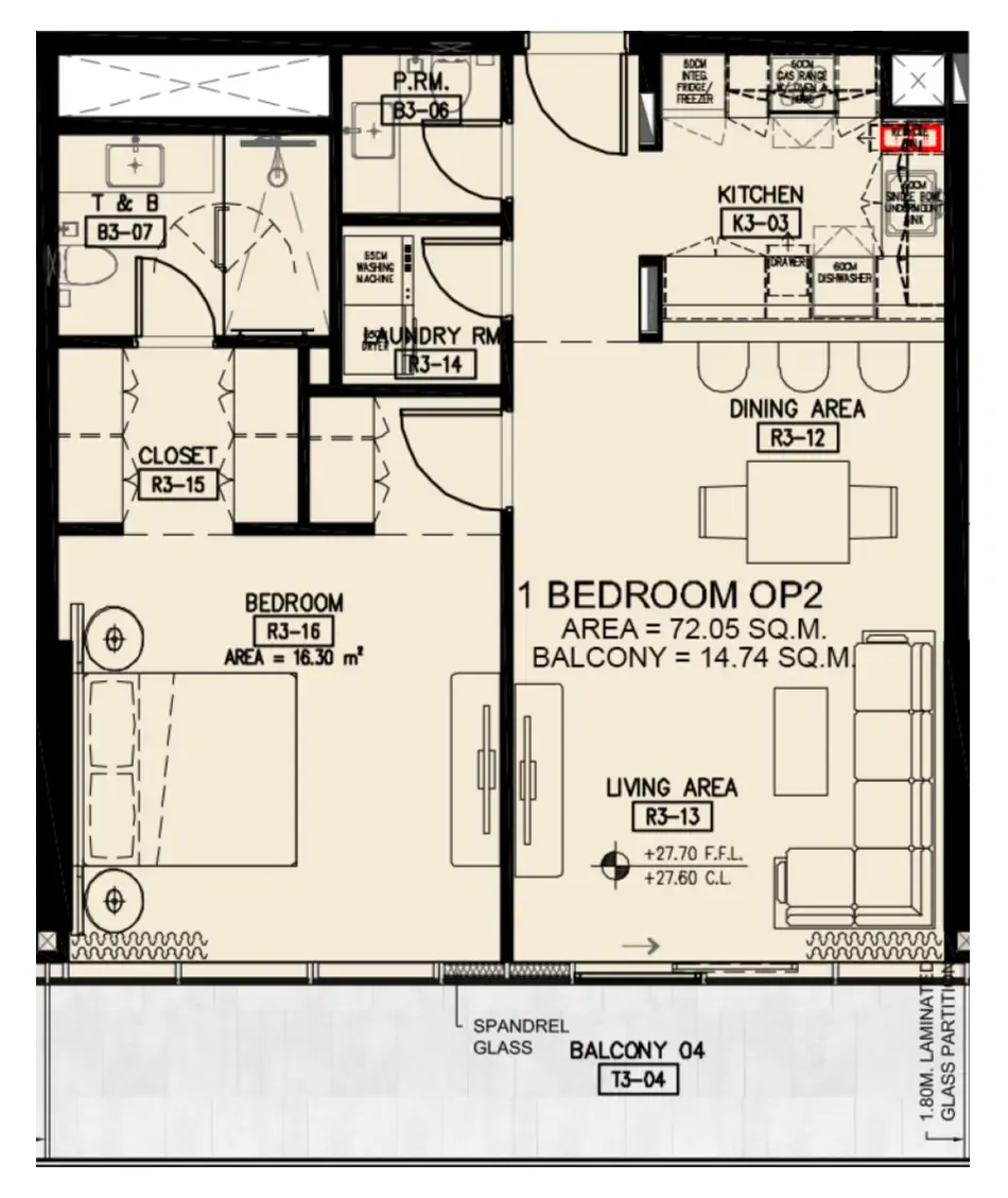 Azha Properties Azha Millennium Residences floor plan