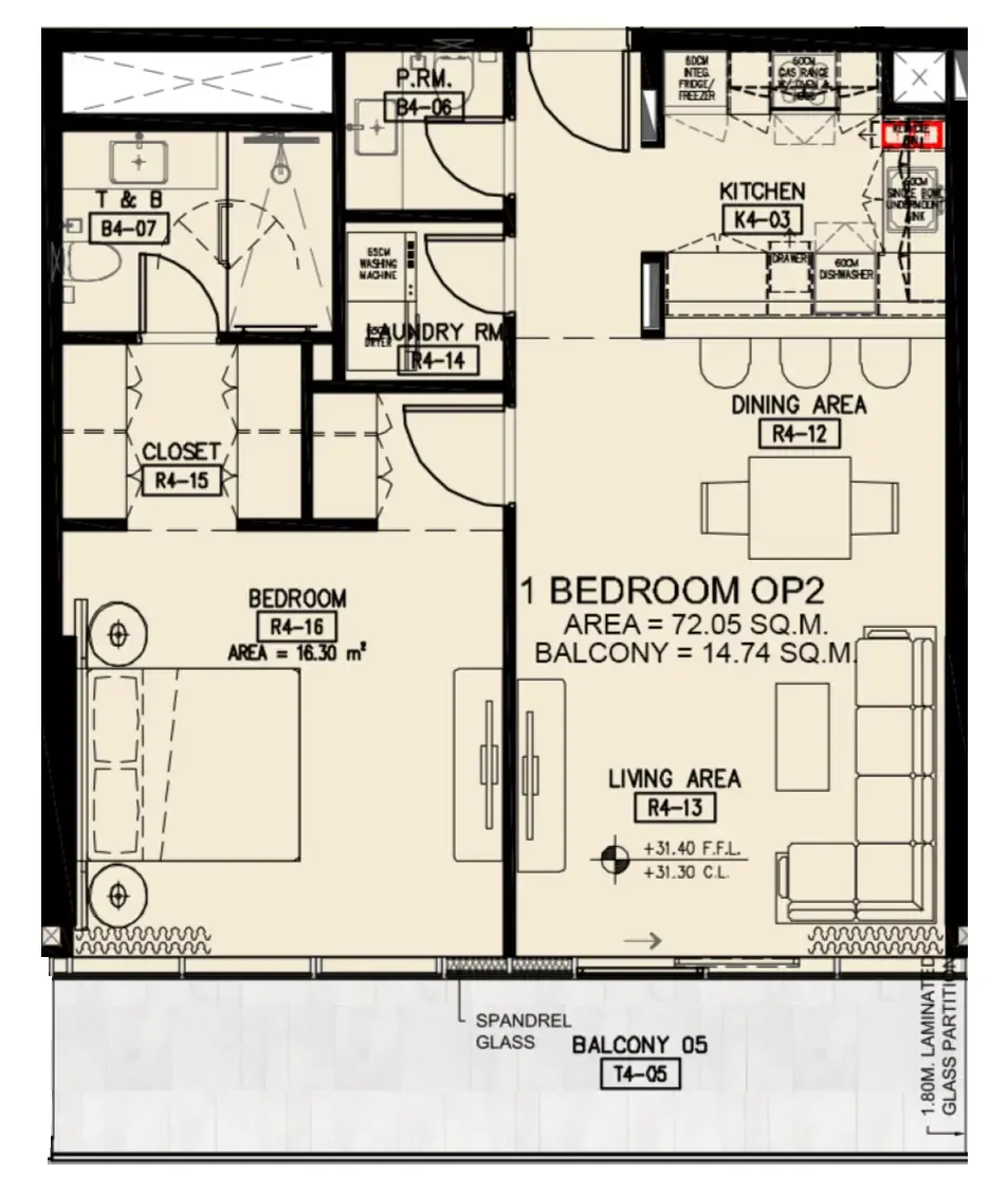 Azha Properties Azha Millennium Residences floor plan