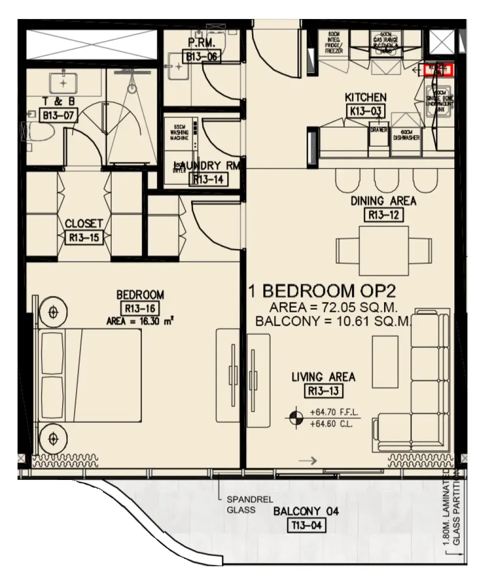 Azha Properties Azha Millennium Residences floor plan