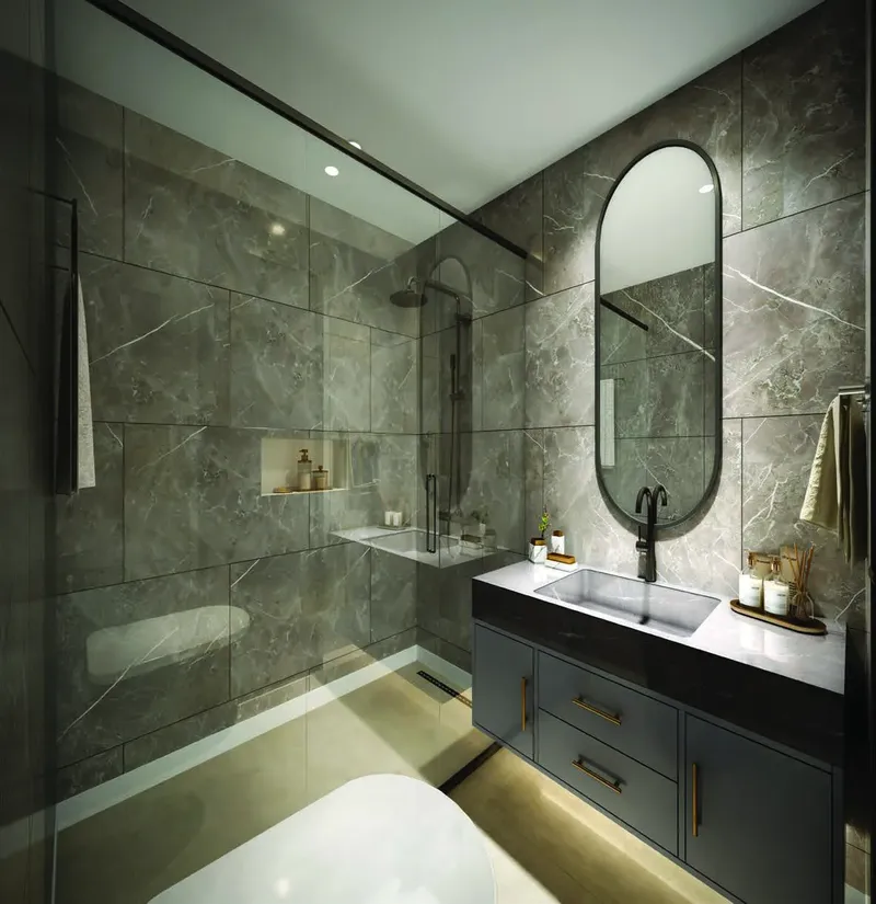 Interior at Azha Millennium Residences in Dubai