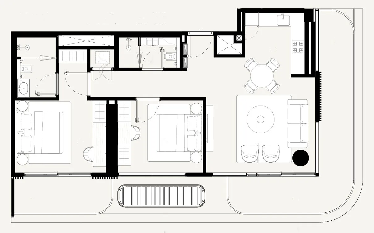 Azizi Azizi Abraham floor plan