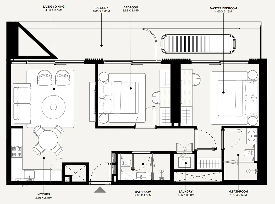 Azizi Azizi Abraham floor plan