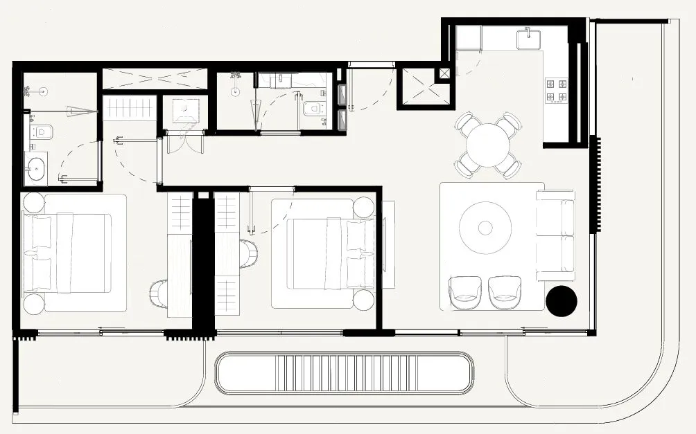 Azizi Azizi Abraham floor plan