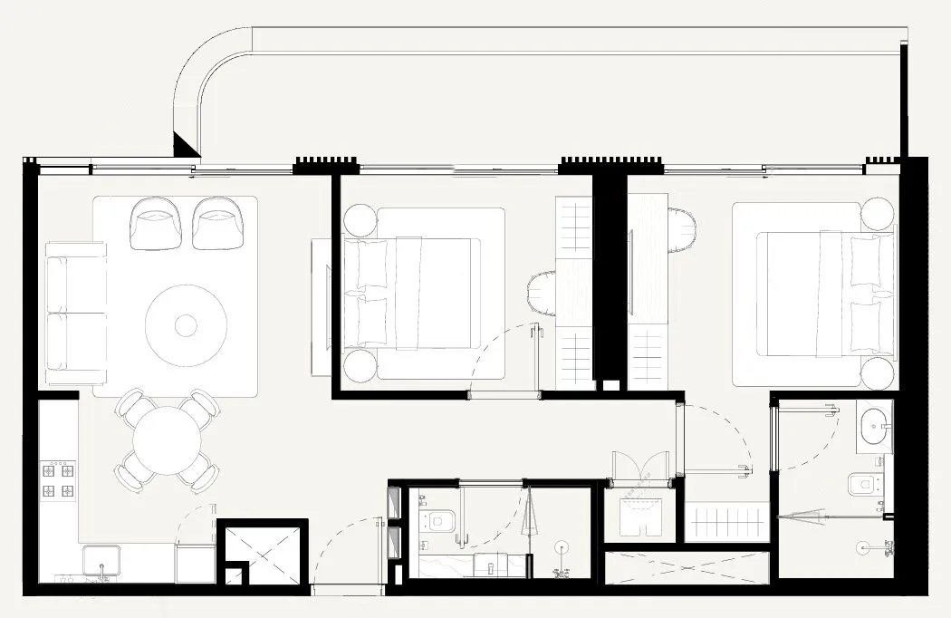 Azizi Azizi Abraham floor plan
