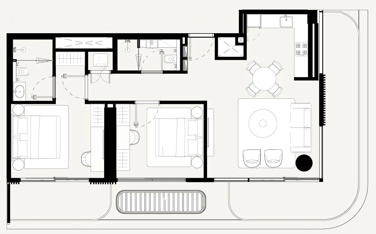 Azizi Azizi Abraham floor plan