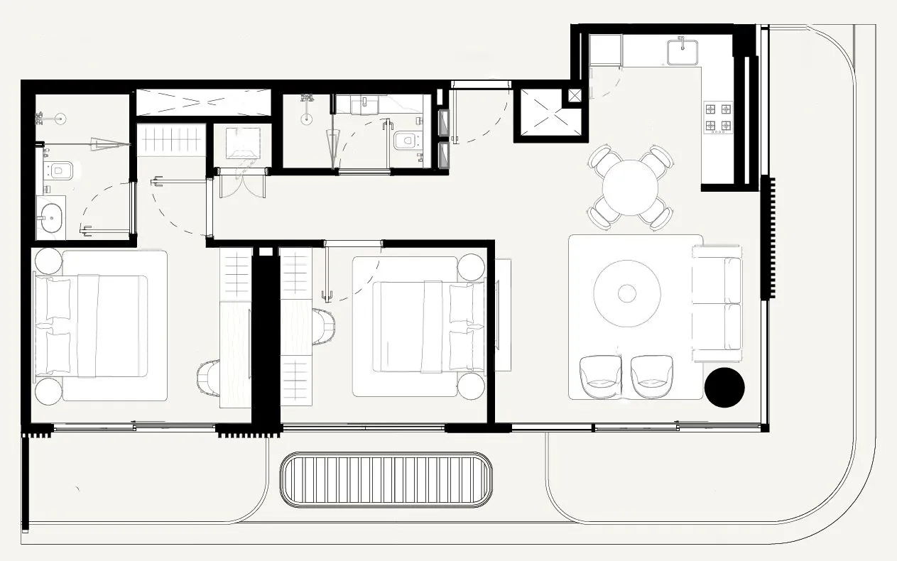 Azizi Azizi Abraham floor plan