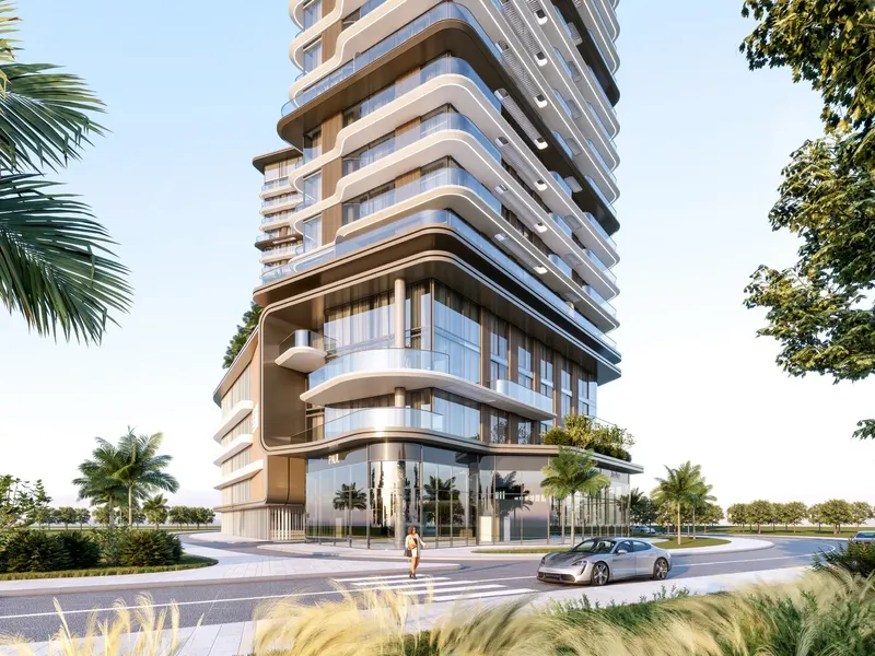 Exterior at Azizi Abraham in Jebel Ali Freezone Extension Dubai