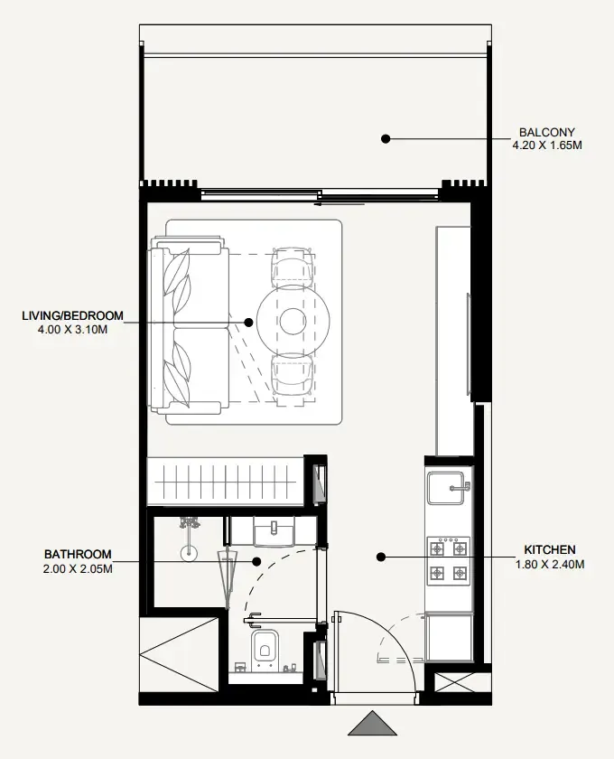 Azizi Azizi Abraham floor plan