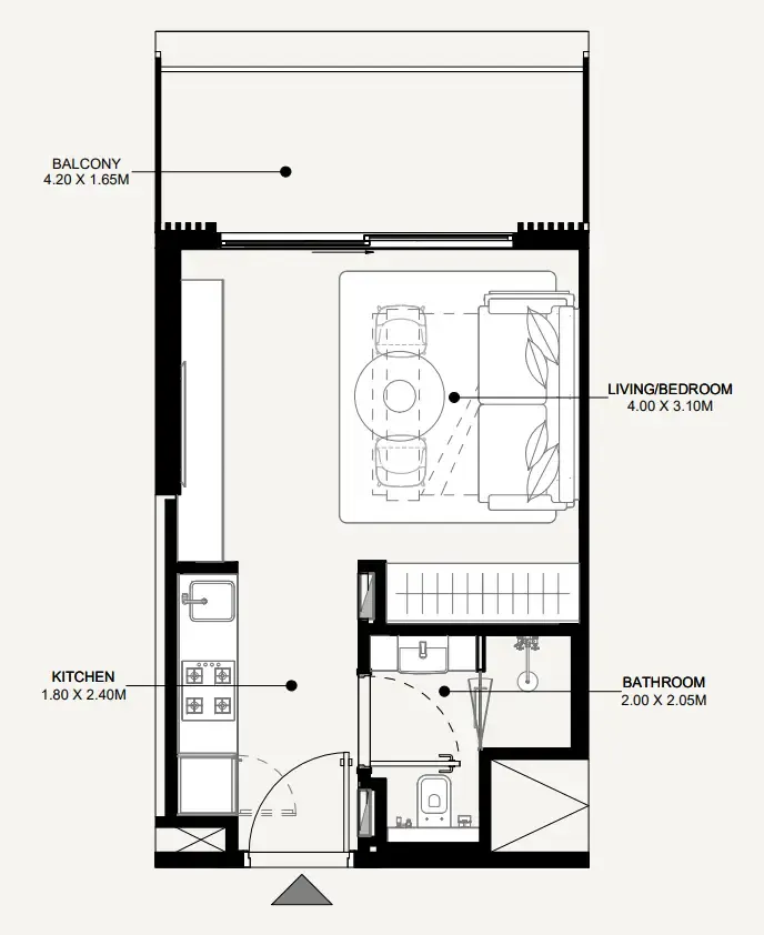 Azizi Azizi Abraham floor plan
