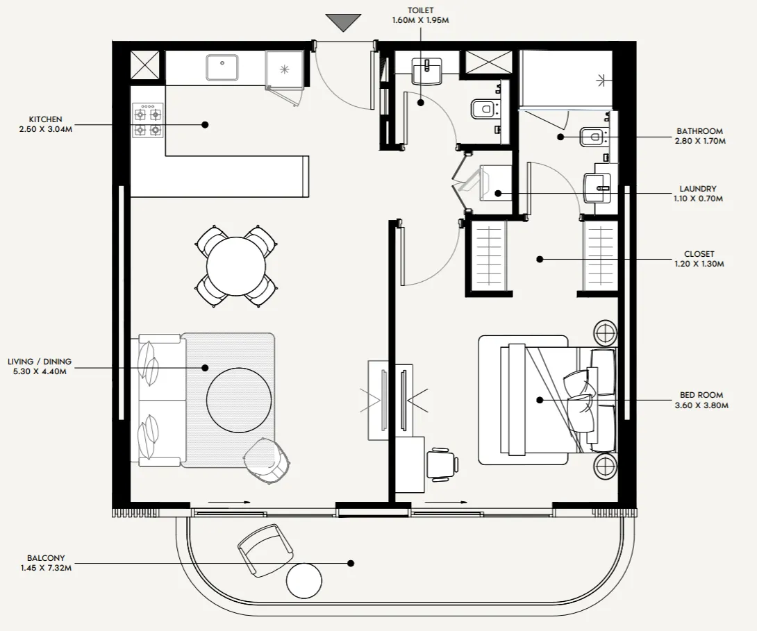 Azizi Azizi Amir floor plan