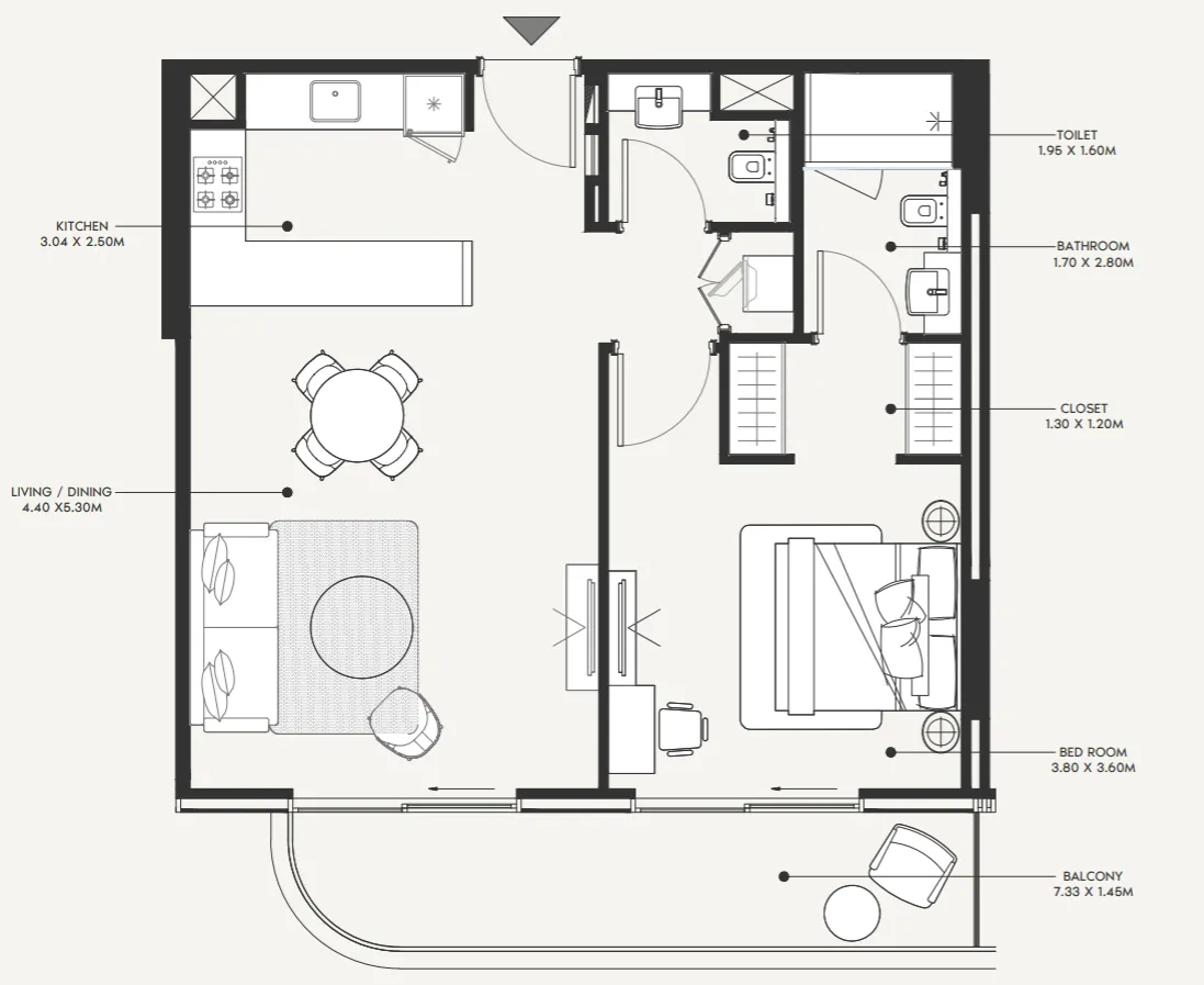 Azizi Azizi Amir floor plan