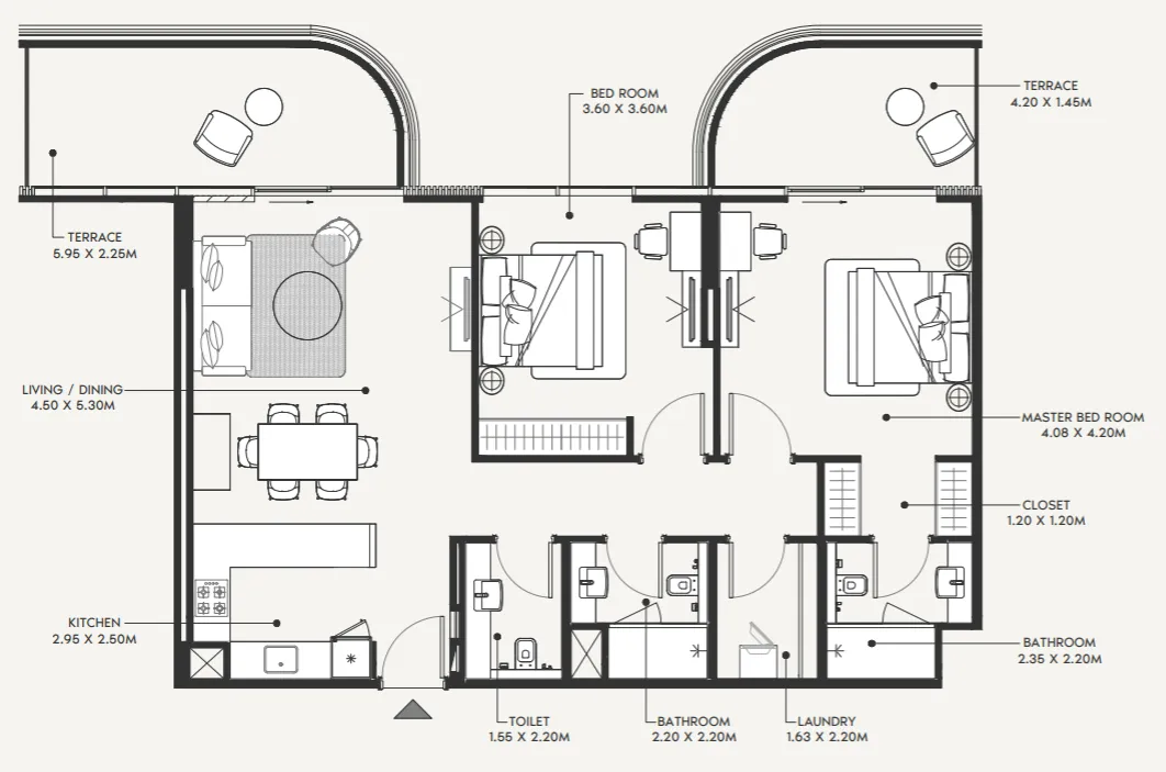 Azizi Azizi Amir floor plan