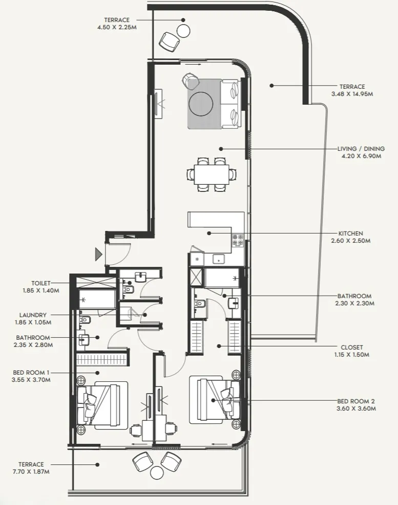Azizi Azizi Amir floor plan
