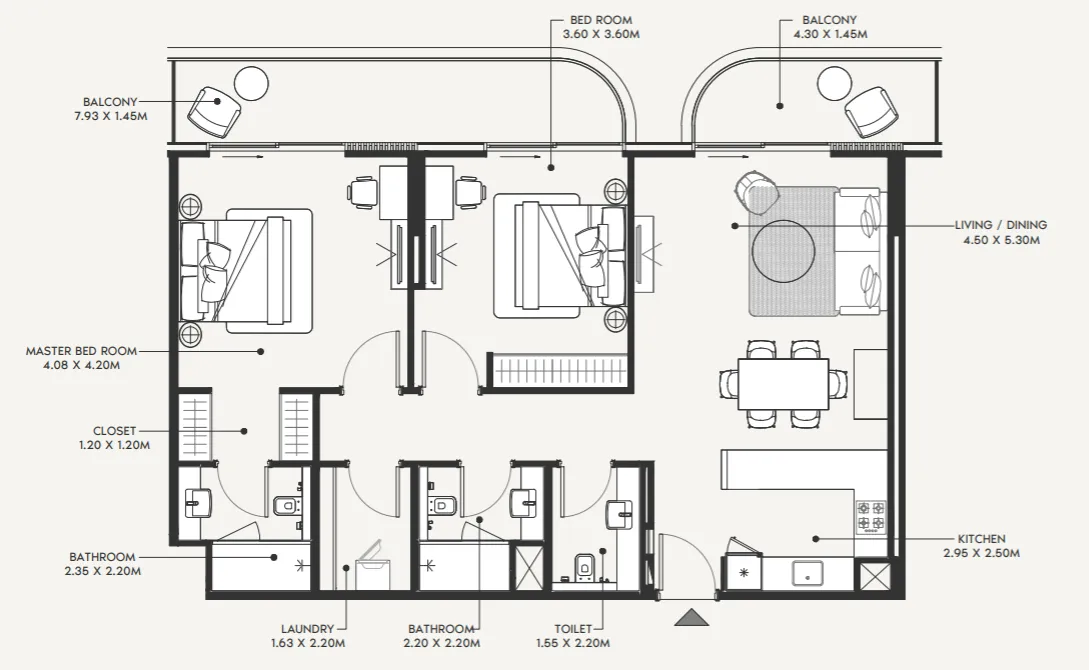 Azizi Azizi Amir floor plan