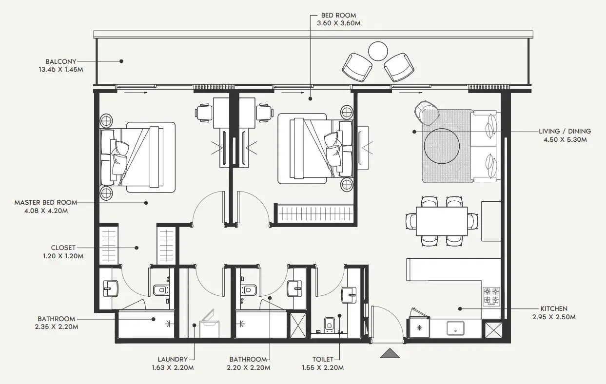 Azizi Azizi Amir floor plan