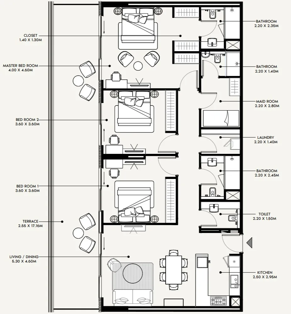 Azizi Azizi Amir floor plan