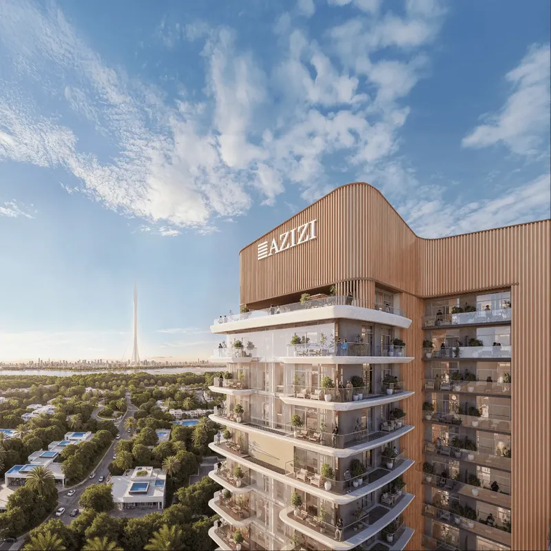 Exterior at Azizi David in Al Jaddaf Dubai