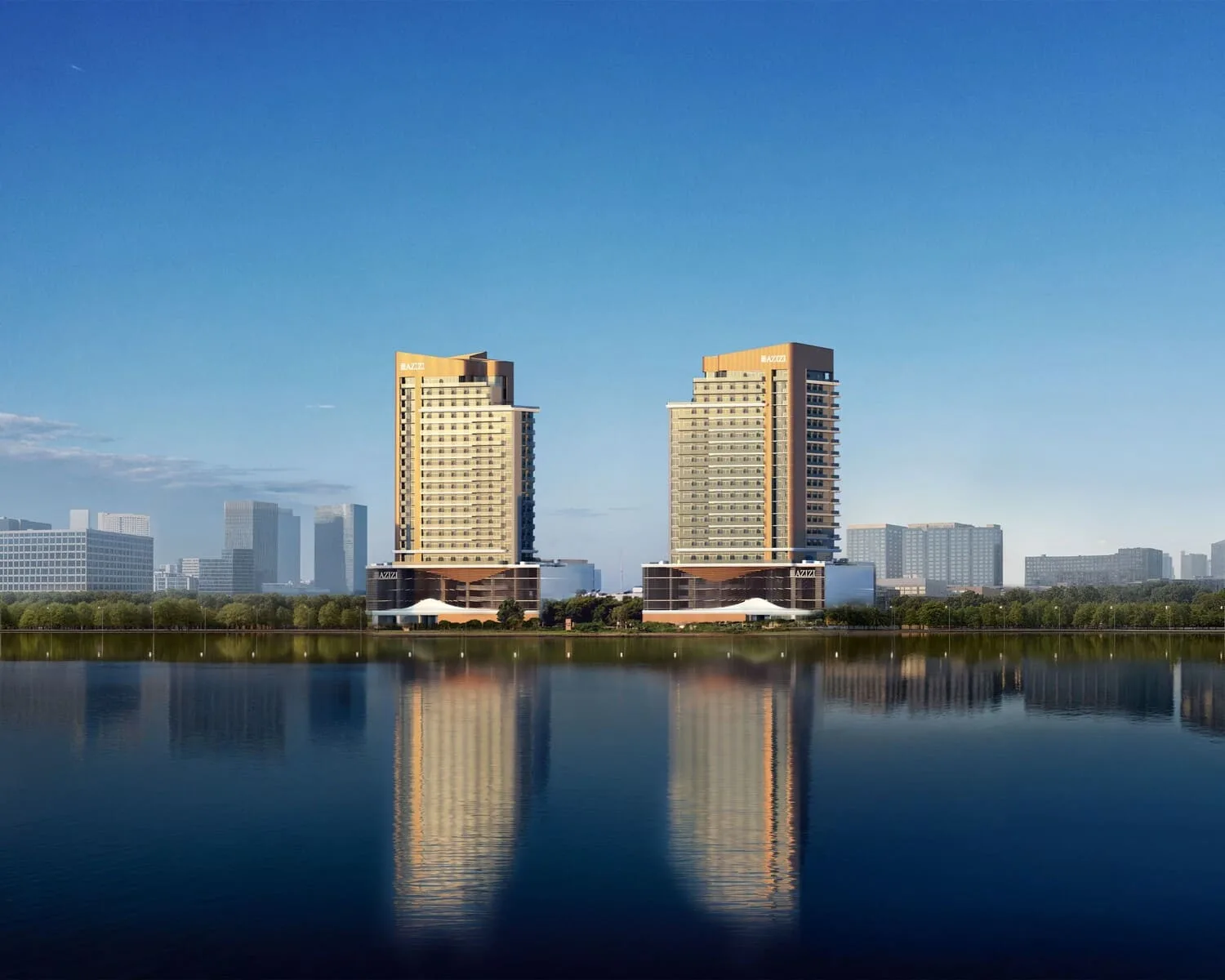 Exterior at Azizi David in Al Jaddaf Dubai