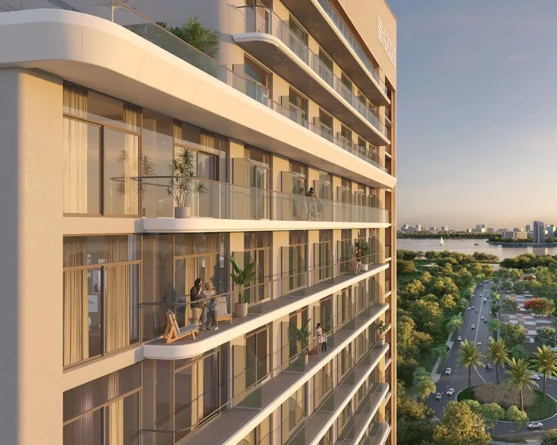 Exterior at Azizi David in Al Jaddaf Dubai