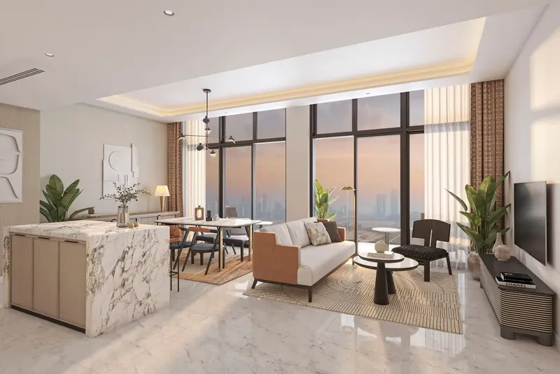 Interior at Azizi David in Al Jaddaf Dubai