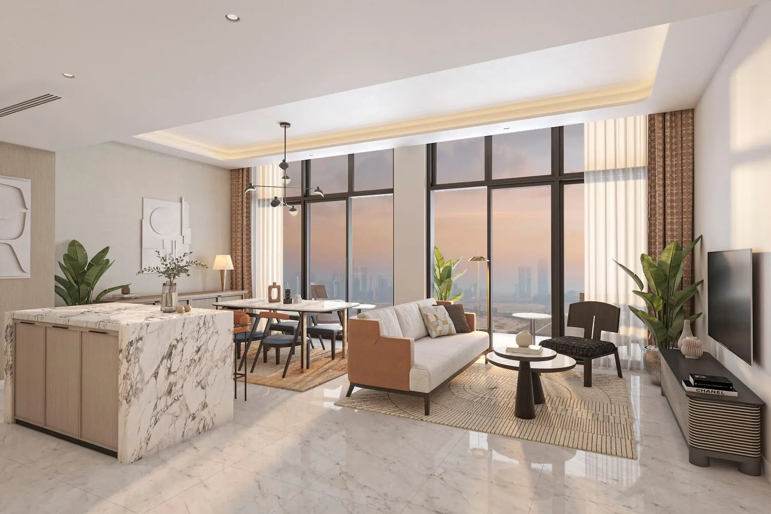 Interior at Azizi David in Al Jaddaf Dubai