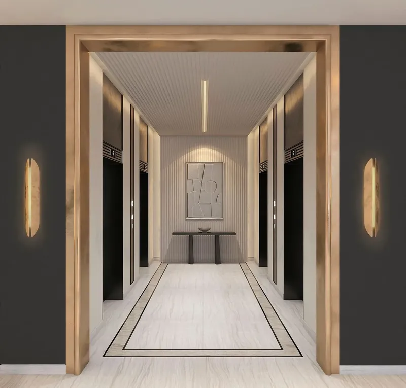 Lobby at Azizi David in Al Jaddaf Dubai