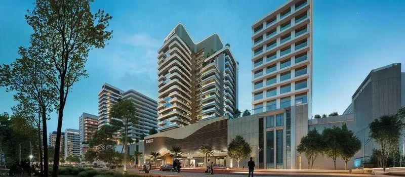 Exterior at Azizi David in Al Jaddaf Dubai