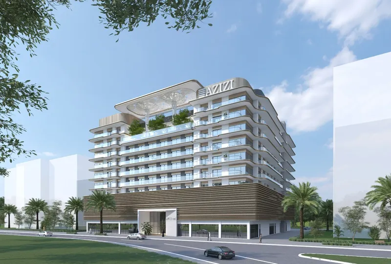 Exterior at Azizi Jewel in Jebel Ali Village Dubai