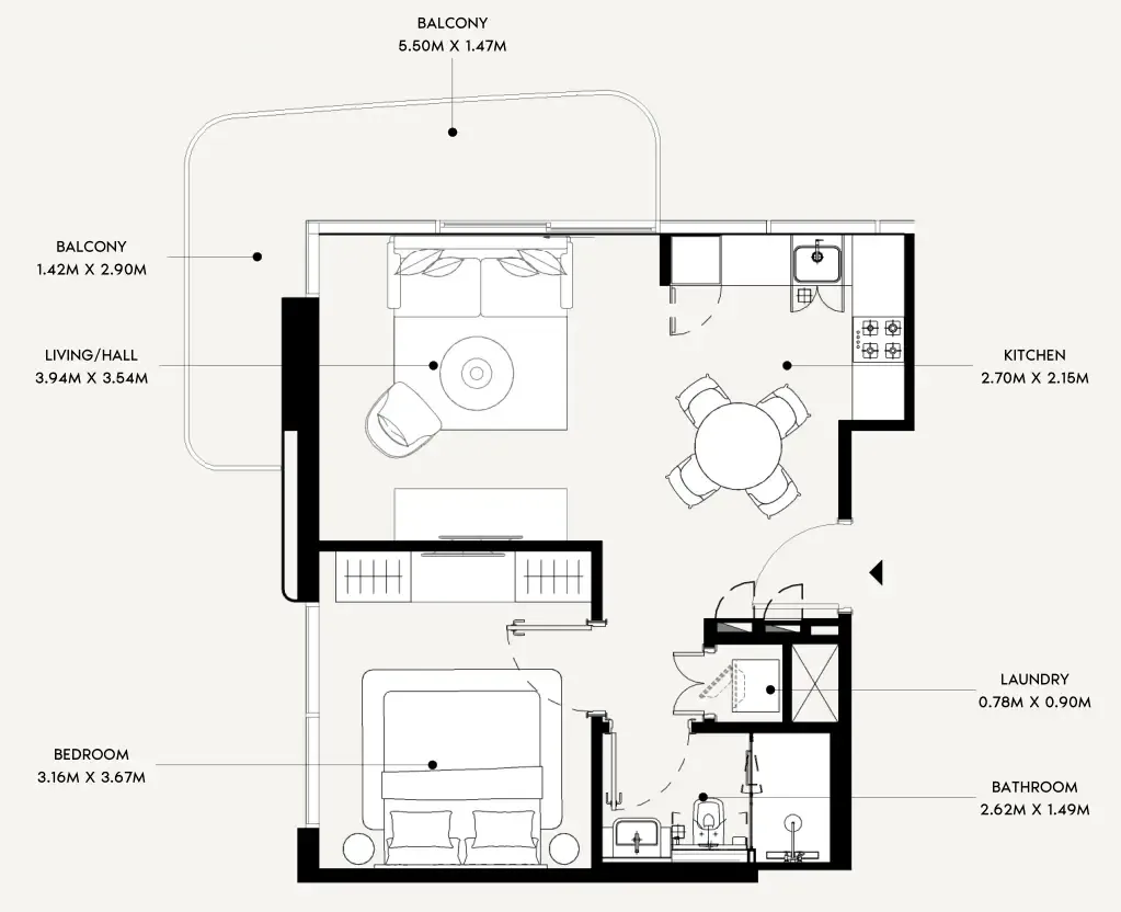 Azizi Azizi Leily floor plan