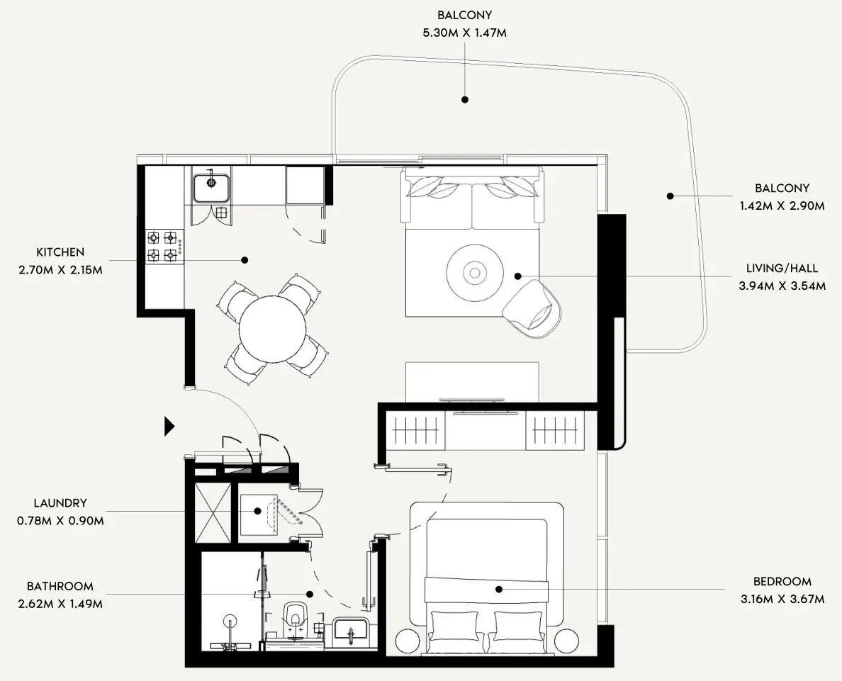 Azizi Azizi Leily floor plan