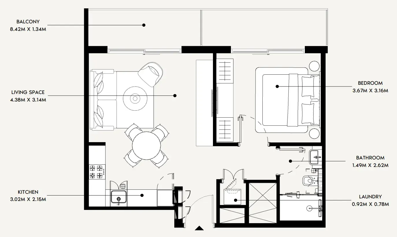 Azizi Azizi Leily floor plan