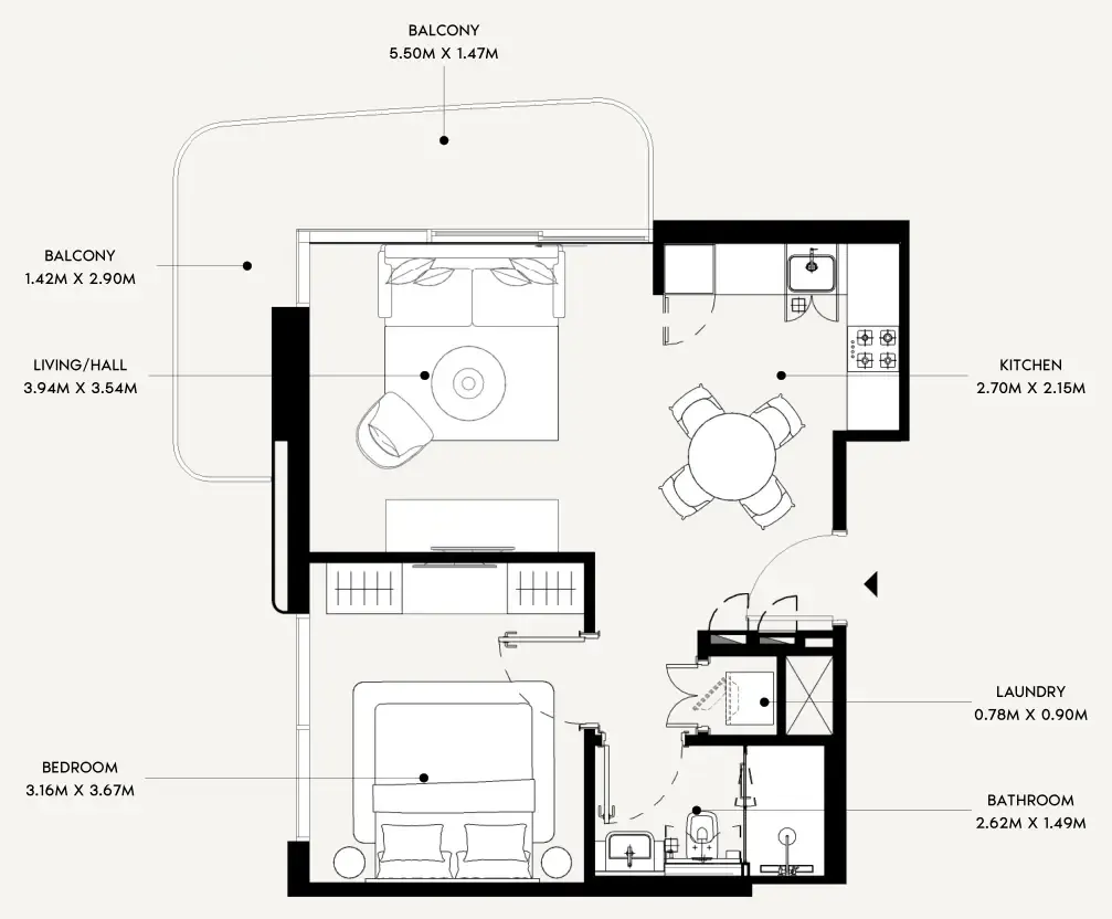 Azizi Azizi Leily floor plan