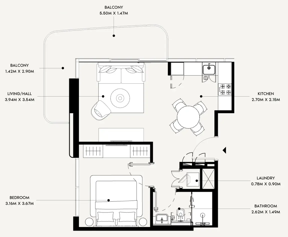 Azizi Azizi Leily floor plan