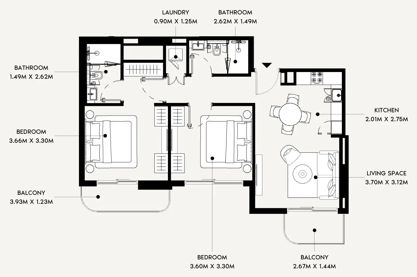 Azizi Azizi Leily floor plan