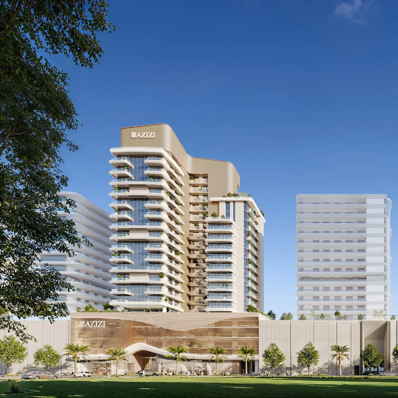 Exterior at Azizi Leily in Al Jaddaf Dubai