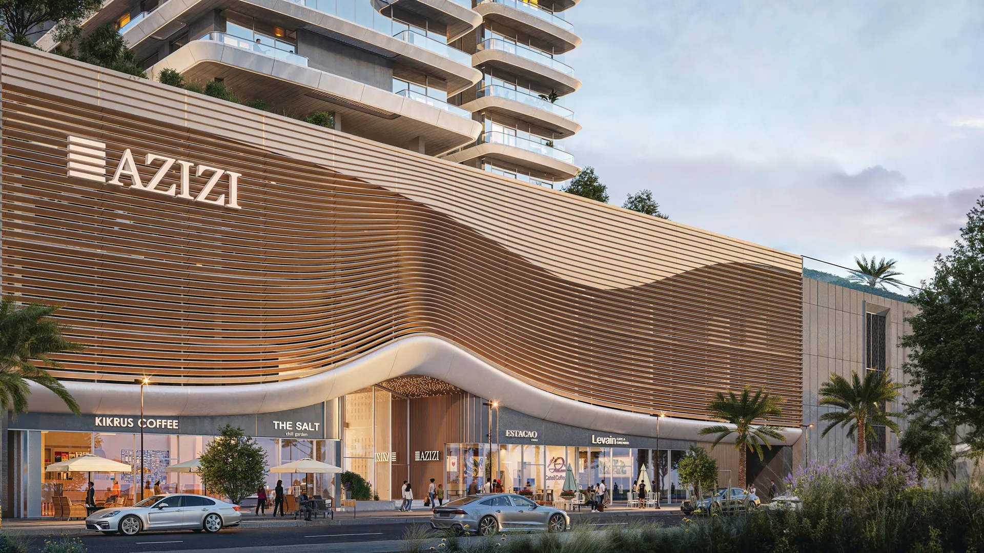 Exterior at Azizi Leily in Al Jaddaf Dubai