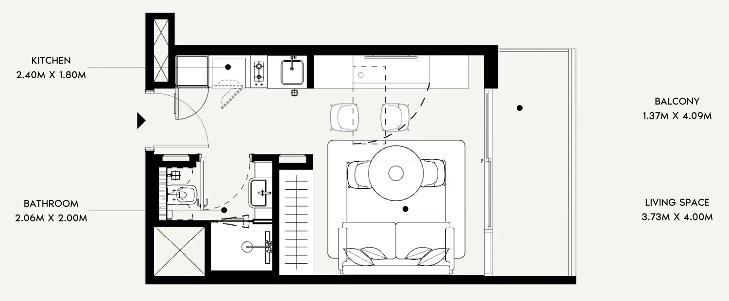 Azizi Azizi Leily floor plan