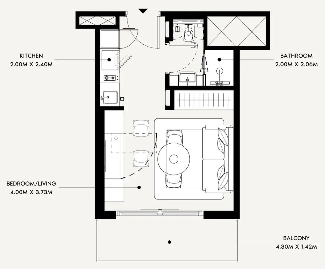 Azizi Azizi Leily floor plan