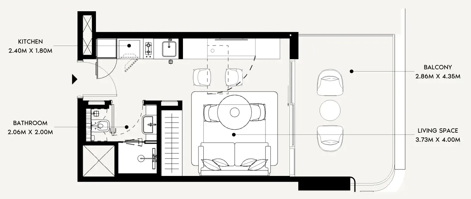 Azizi Azizi Leily floor plan