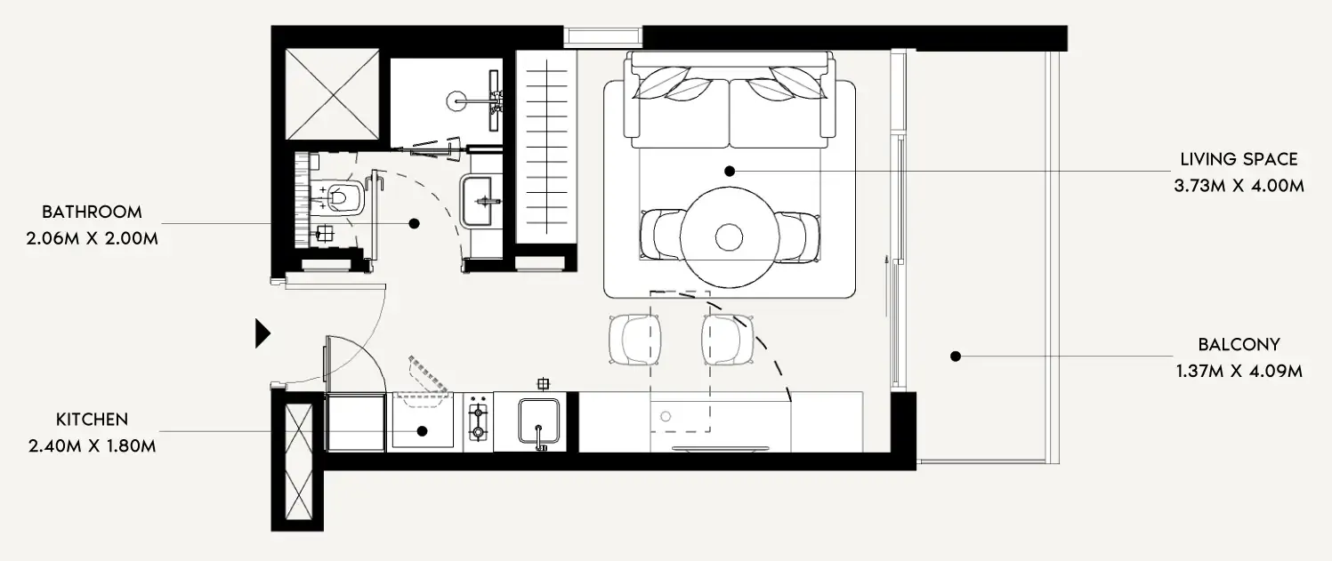 Azizi Azizi Leily floor plan